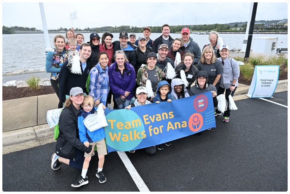 Evans Team at Walking Event