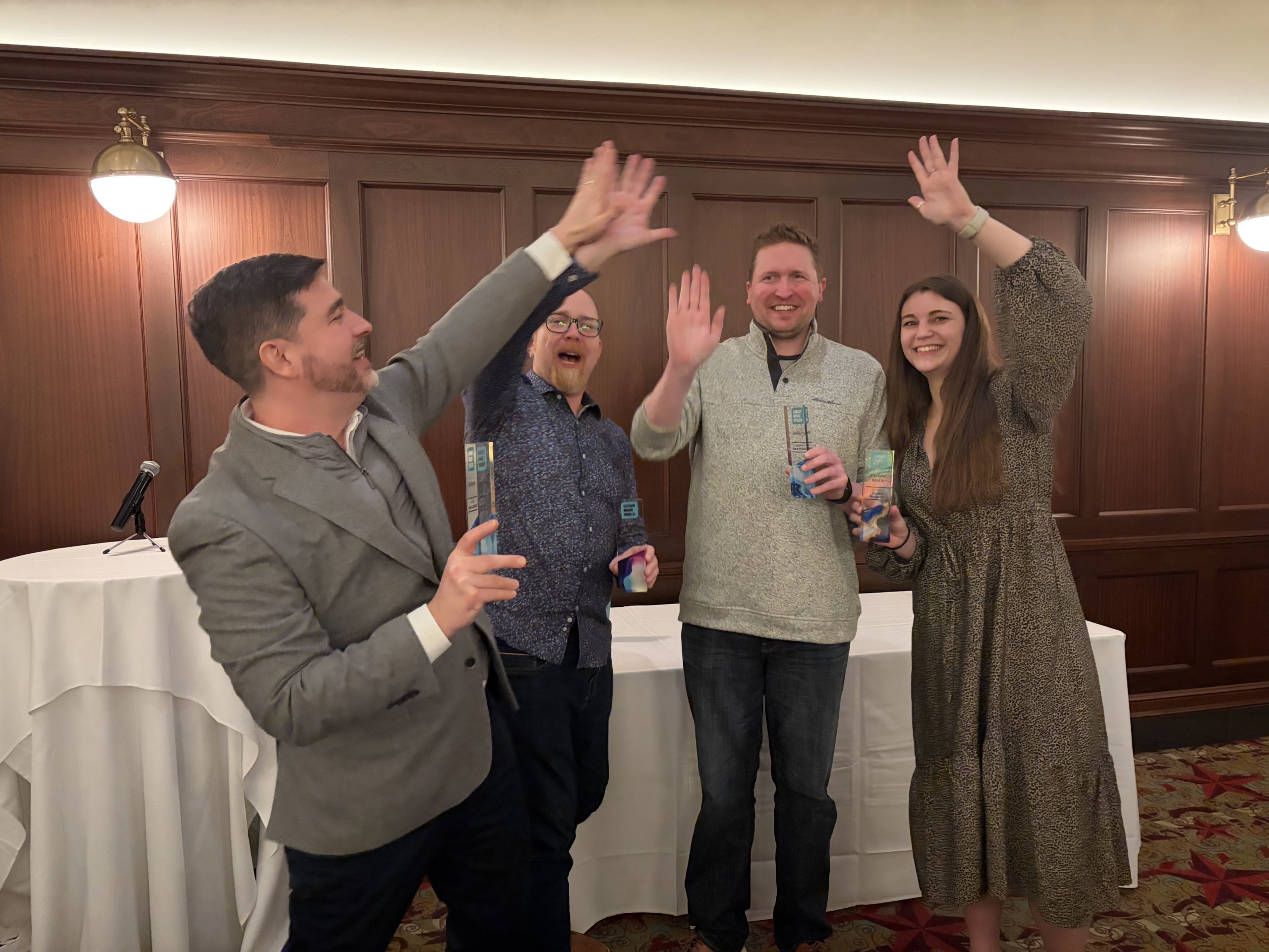 Employee award winners